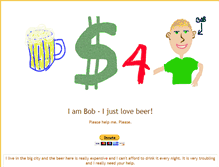 Tablet Screenshot of beermoney4bob.org